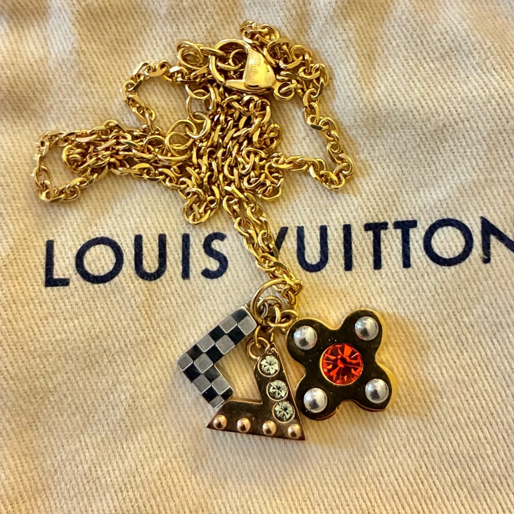 LOUIS VUITTON
Multicolor Love Letter Necklace